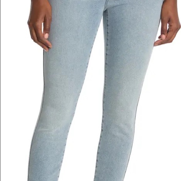 NWT GOOD AMERICAN Good Curve Skinny Crossover Jeans - Picture 14 of 15